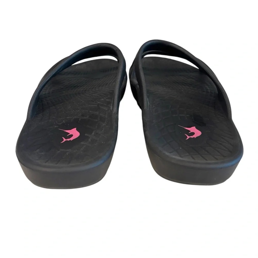 Reel Legends Ladies Black Sandals Size 7 - Picture 4 of 6